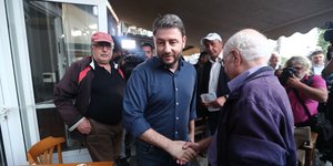 Νίκος Ανδρουλάκης Θεσσαλονίκη επίσκεψη