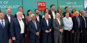 Ο Νίκος Ανδρουλάκης στην Σύνοδο του PES