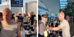 διαιτητής Αντονι Τέιλορ οπαδοί Ρόμα αεροδρόμιο προπηλακισμός Βουδαπέστη