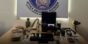 Οι αρχαιότητες που βρέθηκαν στην κατοχή του 42χρονου