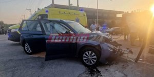Τροχαίο ατύχημα στην Πάτρα