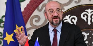 Ο πρόεδρος του Ευρωπαϊκού Συμβουλίου Σαρλ Μισέλ στο Κιργιστάν