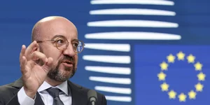 O Σαρλ Μισέλ μιλά στον Τύπο