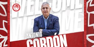 Ο Ολυμπιακός ανακοίνωσε την πρόσληψη του Αντόνιο Κορδόν