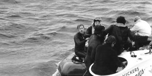 H στιγμή της διάσωσης των μηχανικών από υποβρύχιο ναυάγιο το 1973