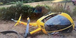 Αναγκαστική προσγείωση για ελικόπτερο στη Λειβαθώ στην Κεφαλονιά