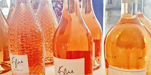 μπουκαλια ροζε κρασι