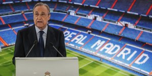 Ο διοικητικός ηγέτης της Ρεάλ Μαδρίτης, Φλορεντίνο Πέρεθ