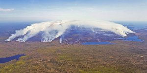 Πυρκαγιές καίνε στην κομητεία Σέλμπουρν της Νέας Σκωτίας, την Τετάρτη, 31 Μαΐου 2023
