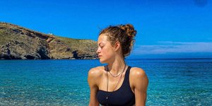 H Γαία Μερκούρη επέστρεψε στην Ανδρο