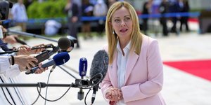 Η πρωθυπουργός της Ιταλίας, Τζόρτζια Μελόνι