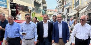 Χατζηδάκης και Κακλαμάνης με κλιμάκιο ΝΔ στην Αρτα