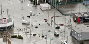 Σαρώνει την Ιαπωνία η τροπική καταιγίδα Μάουαρ/ Φωτογραφία: Twitter