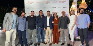 Η ομάδα του instacar στα φετινά Mobility Awards