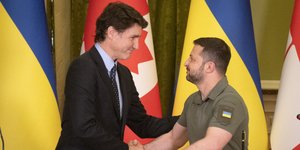 Ζελένσκι Ουκρανία Κίεβο Τριντό