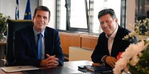 Συνάντηση Δημήτρη Καιρίδη-Μιλτιάδη Βαρβιτσιώτη