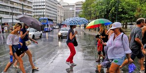 Έντονα καιρικά φαινόμενα το τριήμερο στη χώρα / Φωτογραφία EUROKINISSI