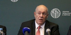 Ο υπηρεσιακός υπουργός Ενέργειας και Περιβάλλοντος Παντελής Κάπρος