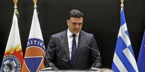 Ο νέος υπουργός Κλιματικής Κρίσης και Πολιτικής Προστασίας, Βασίλης Κικίλιας