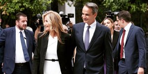 Kυριάκος και Μαρέβα Μητσοτάκη