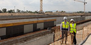 Η υπουργός Ανάπτυξης & Επενδύσεων, Ελένη Λουρή-Δενδρινού επισκέφθηκε το έργο του Ελληνικού