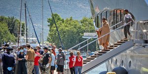 Μετανάστες στην Πύλο