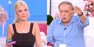 Ο Ανδρέας Μικρούτσικος συζήτησε με την Κατερίνα Καινούργιου για το τηλεοπτικό του μέλλον