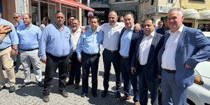Περιοδεία Γιώργου Γεραπετρίτη και Νότη Μηταράκη στη Μυτιλήνη