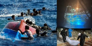 Τα πιο πολύνεκρα ναυάγια στη Μεσόγειο / Φωτογραφίες: AP, Hellenic Coast Guard