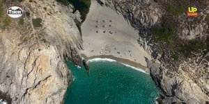 Η παραλία Nας στην Ικαρία