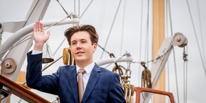 Ο πρίγκιπας Κρίστιαν της Δανίας