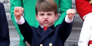 Ο πρίγκιπας Λούις στο Trooping the Colour