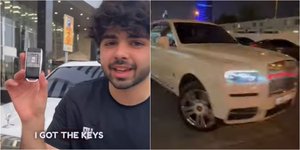 Άφησε τα κλειδιά της Rolls-Royce στο καπό και πήγε γυμναστήριο