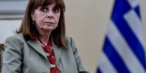 Η πρόεδρος της Δημοκρατίας Κατερίνα Σακελλαροπούλου