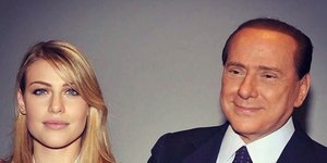 Ο Σίλβιο Μπερλουσκόνι με την κόρη του Μπάρμπαρα