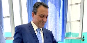 Ο Βασίλης Στίγκας, πρόεδρος και ιδρυτής του κόμματος «Σπαρτιάτες»