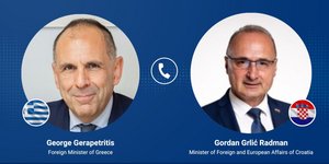 Τηλεφωνική επικοινωνία Γ. Γεραπετρίτη με τον ΥΠΕΞ της Κροατίας