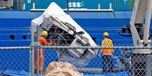 Τα συντρίμμια του μοιραίου Titan