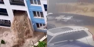 Νεροποντή στην Τουρκία προκάλεσε σοβαρές ζημιές