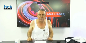 Τούρκος παρουσιαστής γδύθηκε on air Χατάι