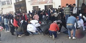 Τραυματίες απο τη συναυλία στο πεζοδρόμιο