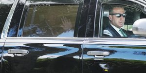 Στο δικαστήριο έφτασε ο Ντόναλντ Τραμπ