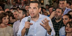 Τσίπρας από τη Λάρισα: Ο ΣΥΡΙΖΑ ήρθε για να μείνει μέχρι να σβήσει ο ήλιος -Τώρα ψηφίζουμε για τη ζωή μας