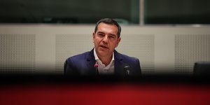Ο Αλέξης Τσίπρας στο Ζάππειο