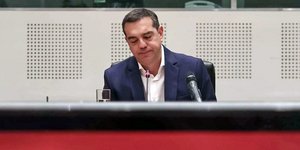 Από την δήλωση παραίτησης του Αλέξη Τσίπρα στο Ζάππειο