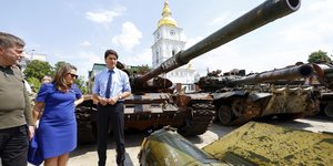 Ο Τζάστιν Τριντό στο Κίεβο