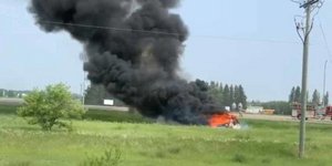 Φωτιά σε βαν