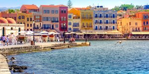 χανια λιμανι χρωματα