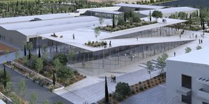 Βιομηχανικό κτίριο design hi-tech Βόρεια Ελλάδα