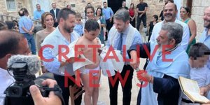 Νονός στην Κρήτη ο Νίκος Ανδρουλάκης